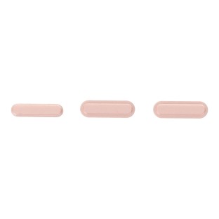 iPad 10.2" 2020 Power & Volume Buttons Set of 3 Rose Gold