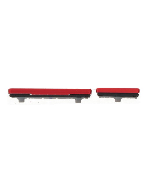 Samsung Galaxy S20 / S20 5G Side Buttons Set of 2 Red