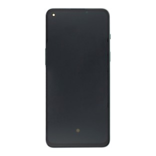 OnePlus Nord 2 5G écran de remplacement avec cadre bleu