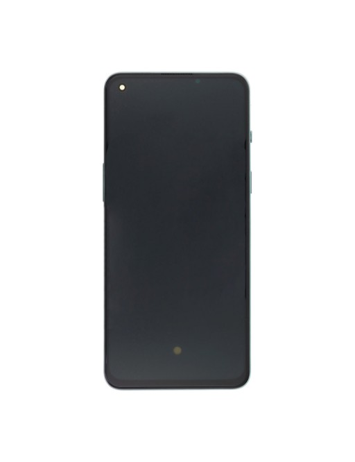 OnePlus Nord 2 5G Ersatzdisplay mit Rahmen Blau