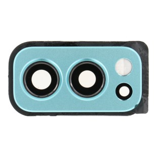 OnePlus Nord 2 5G lentille de la caméra arrière & diaphragme bleu