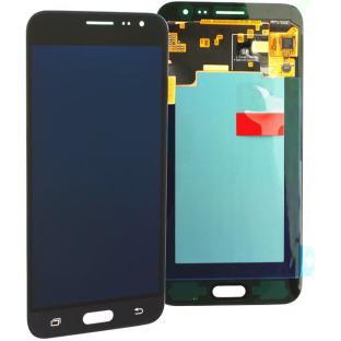 Samsung Galaxy J3 (2016) LCD digitalizzatore frontale sostituzione display nero