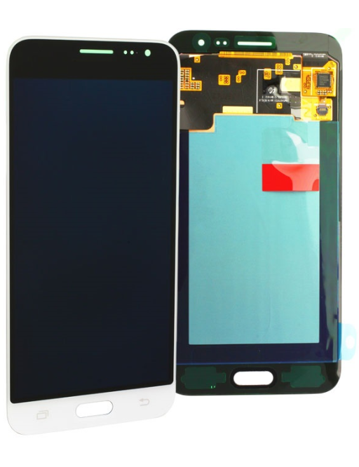 Samsung Galaxy J3 (2016) LCD Digitizer Front Ersatzdisplay Weiss