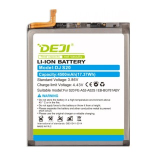 Replacement battery for Samsung Galaxy S20 FE / A52 / A52s EB-BG781ABY 4500mAh
