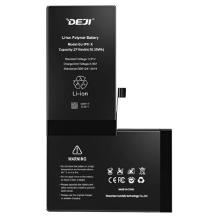 DEJI Replacement Battery for iPhone X normal capacity 2716mAh