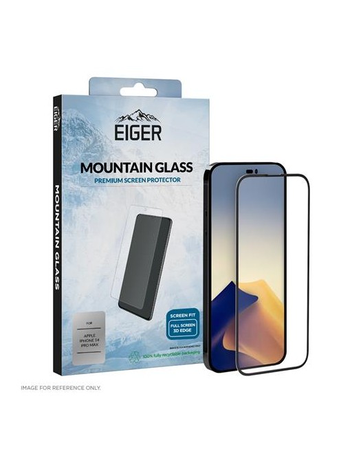 Eiger iPhone 14 Pro Max Full Screen 3D Screen Protector Case Friendly (EGSP00843)