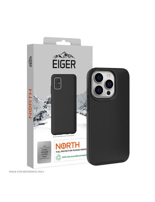 Eiger iPhone 14 Pro Max Outdoor-Cover North Rugged Schwarz (EGCA00391)