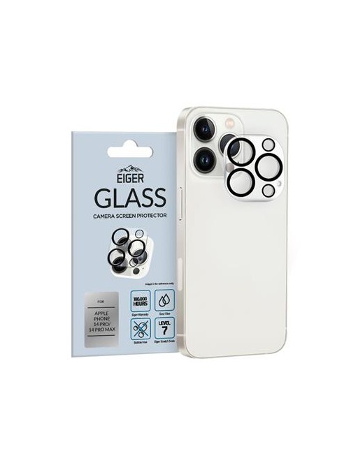 Eiger iPhone 14 Pro / Pro Max verre de caméra 3D (EGSP00847)