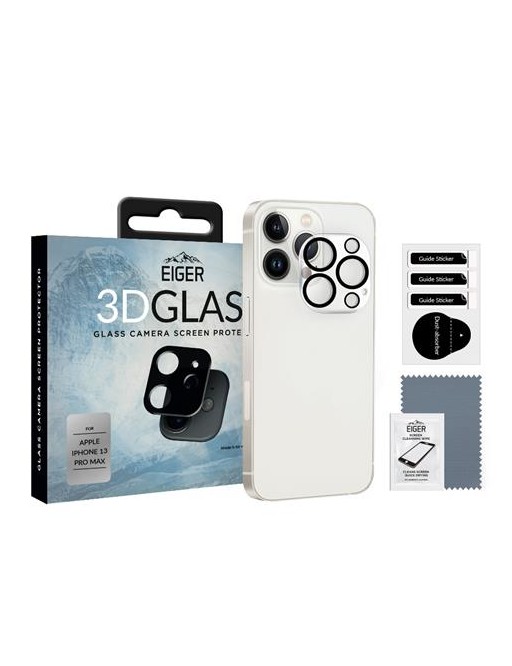 Eiger iPhone 13 Pro Max 3D Kamera Glas (EGSP00779)