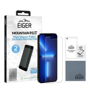 Eiger iPhone 14 Plus / 13 Pro Max Tri-Flex High Impact protection d'écran (EGSP00787)