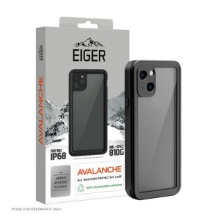 Eiger iPhone 14 Plus Outdoor Cover Avalanche noir (EGCA00401)