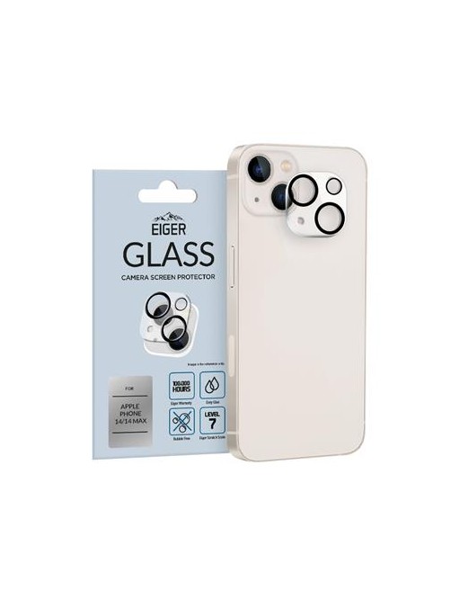 Eiger iPhone 14 / 14 Plus 3D Kamera Glas (EGSP00846)
