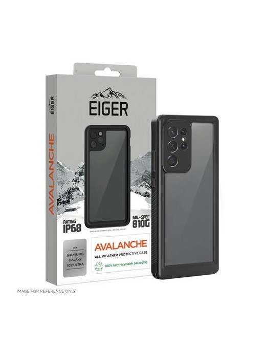 Eiger Samsung Galaxy S22 Ultra Outdoor-Cover Avalanche Schwarz (EGCA00351)