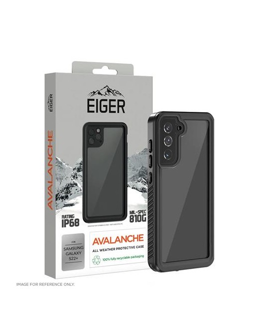 Eiger Samsung Galaxy S22+ Coque d'extérieur Avalanche Noir (EGCA00355)