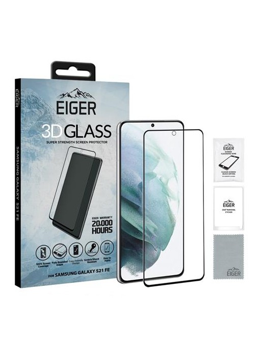 Samsung Galaxy S21 FE 5G 3D verre Case Friendly 1 pack (EGSP00764)