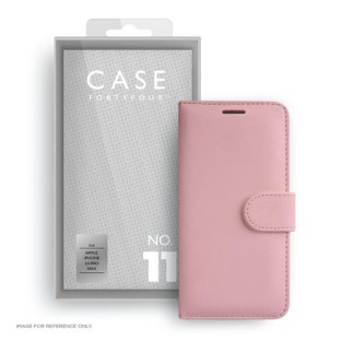 Case 44 cover a libro per iPhone 14 Pro Max rosa (CFFCA0808)