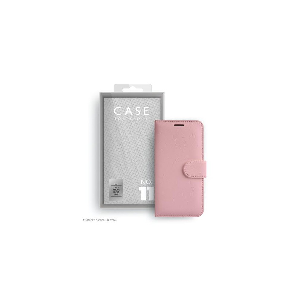 Case 44 iPhone 14 Pro Max Book-Cover Pink (CFFCA0808)
