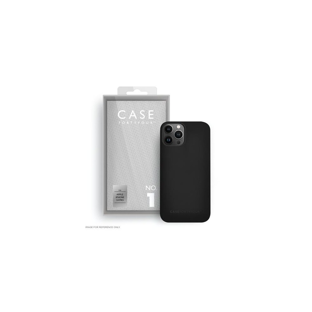 Case 44 iPhone 14 Pro Soft-Cover Schwarz (CFFCA0796)