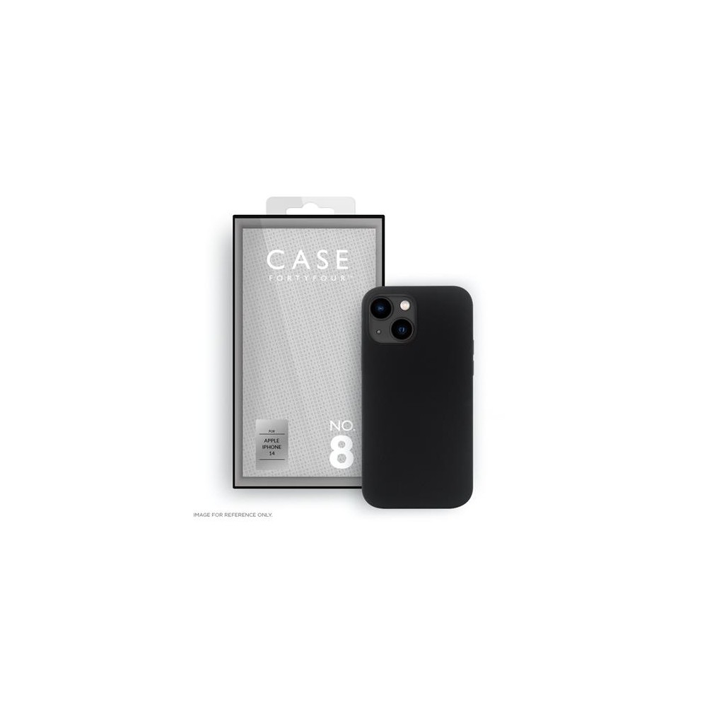 Case 44 iPhone 14 Soft-Cover Schwarz (CFFCA0783)