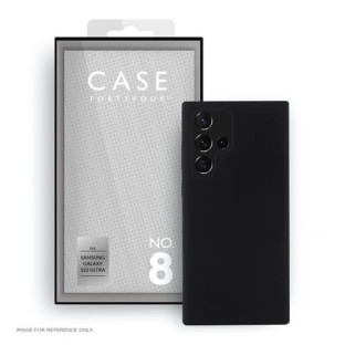 Case 44 Samsung Galaxy S22 Ultra Soft-Cover Schwarz (CFFCA0742)
