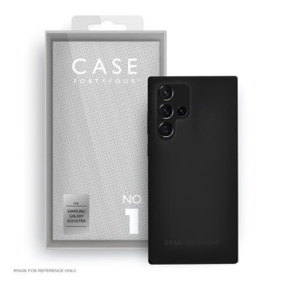 Case 44 Samsung Galaxy S22 Ultra Soft-Cover Schwarz (CFFCA0734)