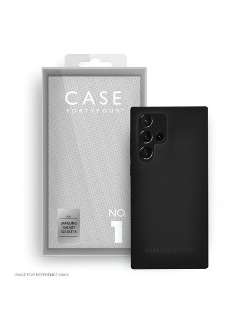 Case 44 Samsung Galaxy S22 Ultra étui souple noir (CFFCA0734)