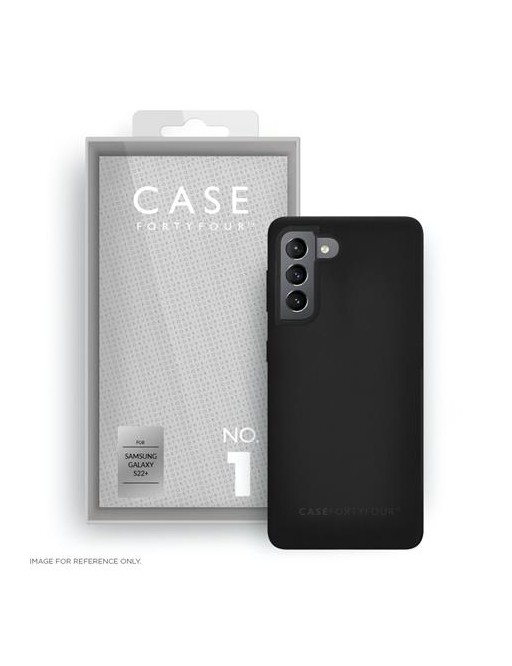 Case 44 Samsung Galaxy S22+ Soft-Cover Schwarz (CFFCA0737)