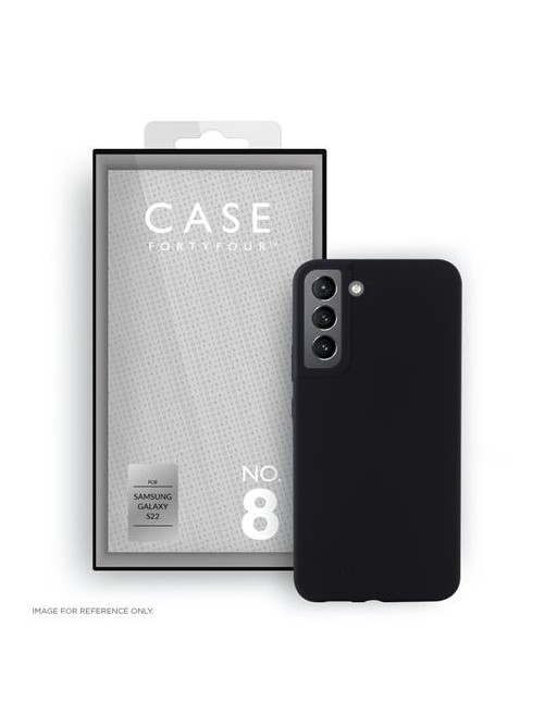 Case 44 Samsung Galaxy S22 Couverture souple noire (CFFCA0744)