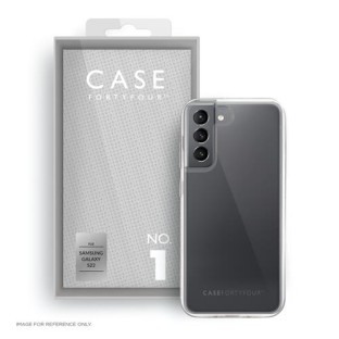 Case 44 Samsung Galaxy S22 Cover morbida trasparente (CFFCA0739)