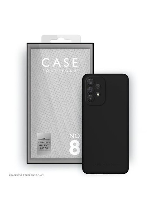 Case 44 Samsung Galaxy A53 5G Cover morbida nera (CFFCA0749)