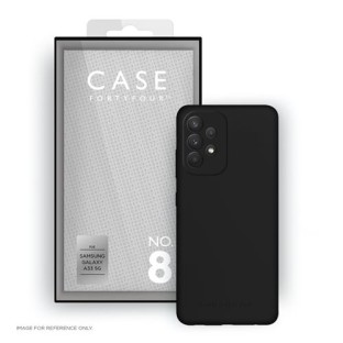 Case 44 Samsung Galaxy A33 5G Soft-Cover Schwarz (CFFCA0745)
