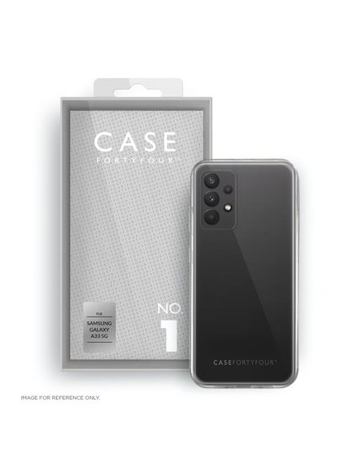 Case 44 Samsung Galaxy A33 5G Couverture souple transparente (CFFCA0730)