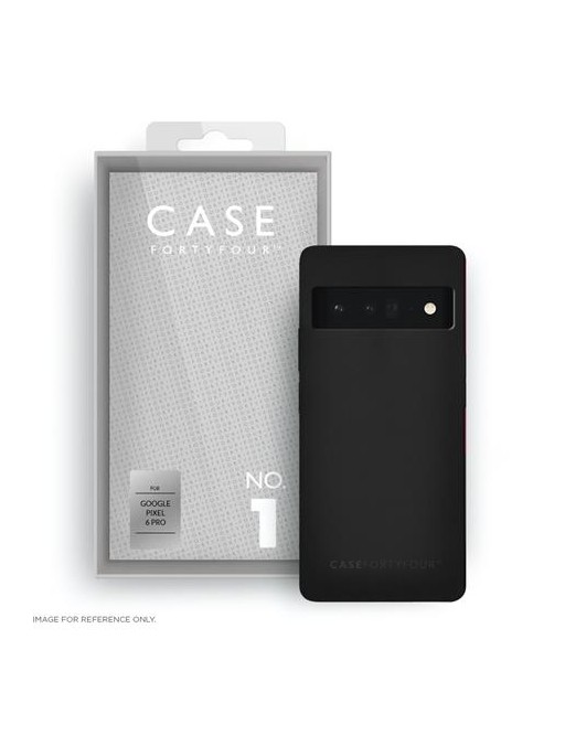 Case 44 Google Pixel 6 Pro Soft Cover Black (CFFCA0704)