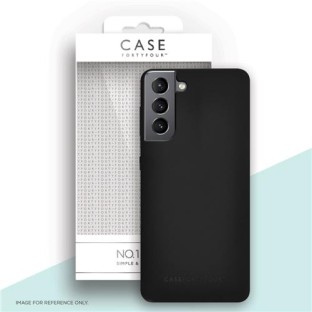 Case 44 Samsung Galaxy S21 FE 5G Cover morbida nera (CFFCA0624)