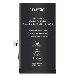 DEJI Batteria sostitutiva per iPhone 12 Capacità normale 2815mAh