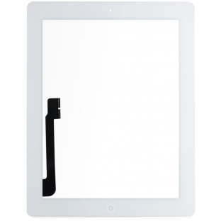 iPad 3 Touchscreen Glas Digitizer Weiss Vormontiert (A1416, A1430, A1403)