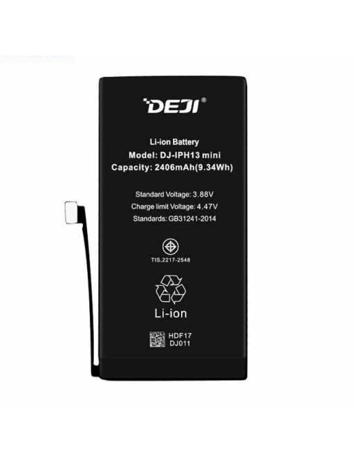 DEJI Replacement Battery for iPhone 13 Mini Normal Capacity 2406mAh