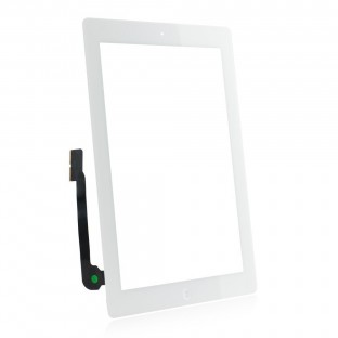 digitateur en verre pour écran tactile de l'iPad 3, blanc, préassemblé (A1416, A1430, A1403)