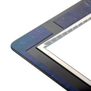 iPad 4 Touchscreen vetro digitalizzatore nero preassemblato (A1458, A1459, A1460)