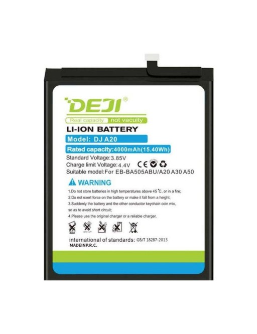 Batterie pour Samsung Galaxy A20 / A30 / A30S / A50 EB-BA505ABU 4000mAh
