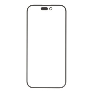 iPhone 14 Pro Lente di vetro + OCA Nero