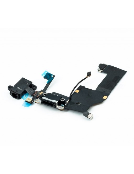 iPhone 5C Prise de charge / Connecteur Lightning Noir (A1456, A1507, A1516, A1526, A1529, A1532)