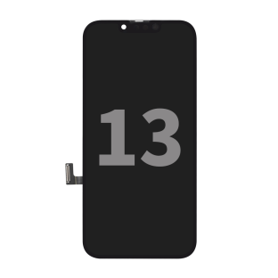 Ersatzdisplay für iPhone 13 OLED Standard Schwarz
