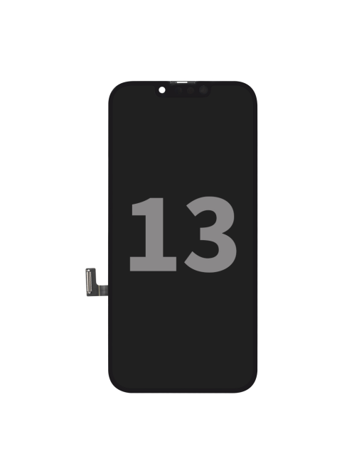 Ecran de remplacement pour iPhone 13 OLED standard noir