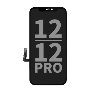 Écran de remplacement pour iPhone 12/12 Pro OLED Premium noir