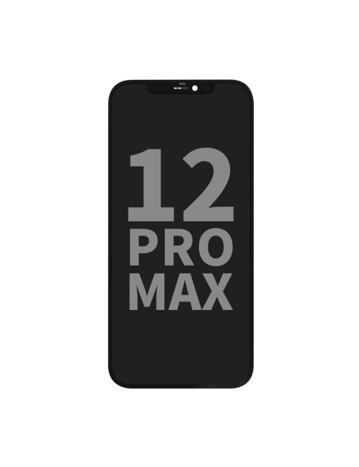 iPhone 12 Pro Max Replacement Display Digitizer Frame Black