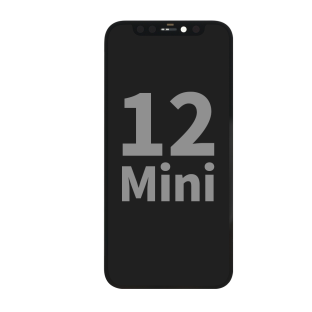 Ersatzdisplay für iPhone 12 Mini OLED Standard Schwarz