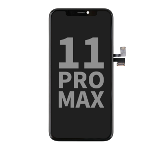 Ersatzdisplay für iPhone 11 Pro Max OLED Standard Schwarz