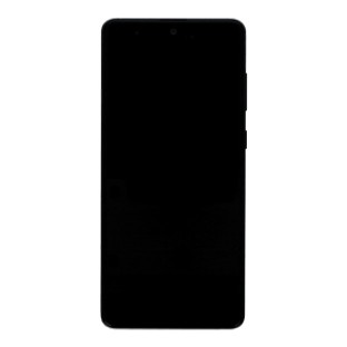 Samsung Galaxy Note 10 Lite Ersatzdisplay mit Rahmen Schwarz