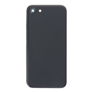 iPhone SE 2020 / SE 2022 Backcover incl. cornice, lente e slitta per SIM Nero